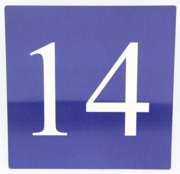 Aluminium huisnummer 15 x 15 cm-1