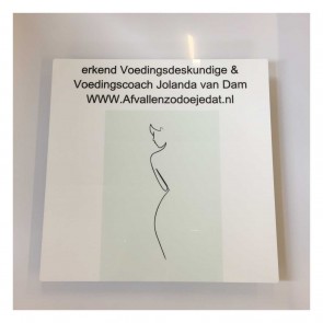 Bedrijfsnaambord aluminium 30 x 30 cm