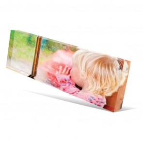 Foto op acrylblok 21 x 6 cm