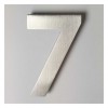 Huisnummer RVS 12 cm - Nr. 7