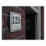 Emaille naamplaat 12 x 10 cm wit met oor