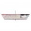 Gedenk tafel plexiglas 18 x 13 cm