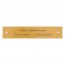 Gedenkplaatje 100 x 20 mm