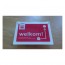 Bedrijfsnaambord plexiglas 195 x 145 mm