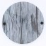Bedrijfsnaambord plexiglas rond 195 mm